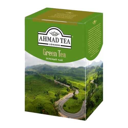 Чай зеленый Ahmad Tea листовой 100 г в ЕКА