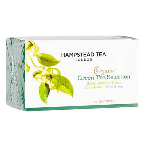 Чай зеленый Hampstead ассорти 20*2 г в ЕКА