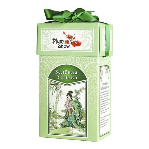 Чай зеленый Plum Snow зеленая улитка 100 г в ЕКА
