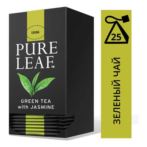 Чай зеленый Pure Leaf Jasmine 25 пакетиков в ЕКА