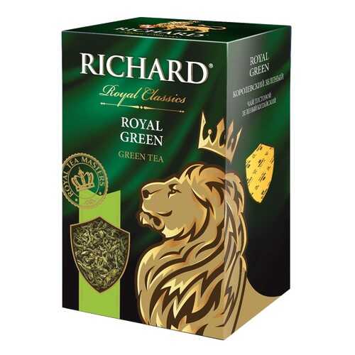 Чай зеленый Richard royal green листовой 90 г в ЕКА