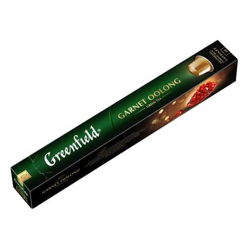 Чай зеленый в капсулах Greenfield Garnet Oolong 10 капсул в ЕКА