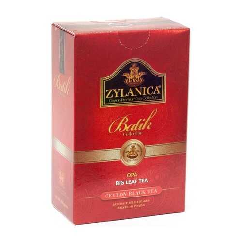 Чай Zylanica Batik Collection черный листовой ОРА 100 г в ЕКА
