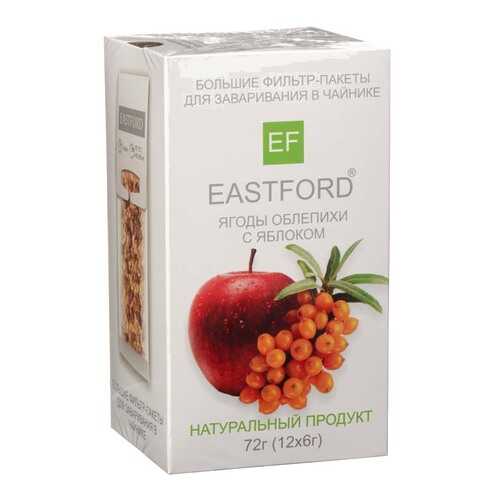 Чайный напиток Eastford Ягоды облепихи с яблоком, 12 пакетиков в ЕКА