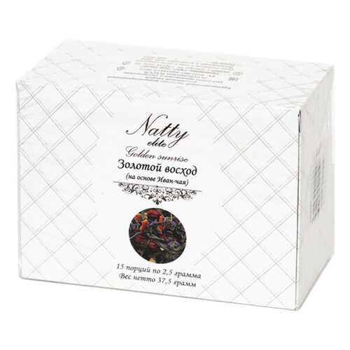 Чайный напиток Natty Золотой восход (non-touch) 15*2,5 гр в ЕКА