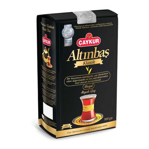 Турецкий черный чай Caykur Altinbash 500 г в ЕКА