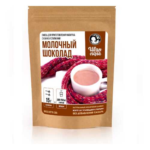 Какао-напиток Иван-поле молочный шоколад в ЕКА
