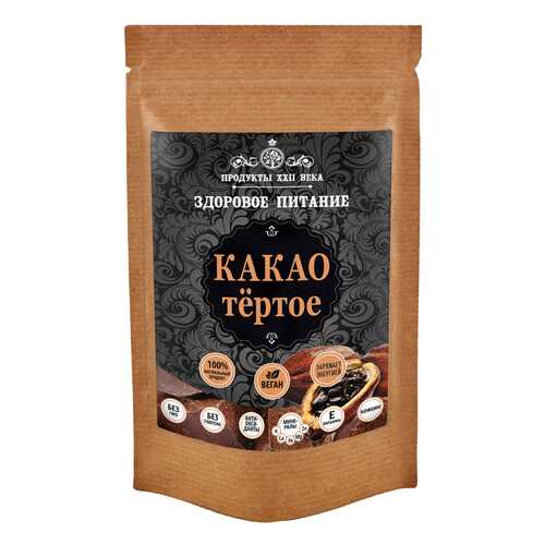 Какао Продукты XXII века тертое 100 г в ЕКА