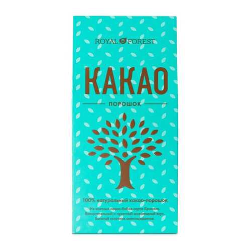 Какао Royal Forest порошок натуральный 100 г в ЕКА