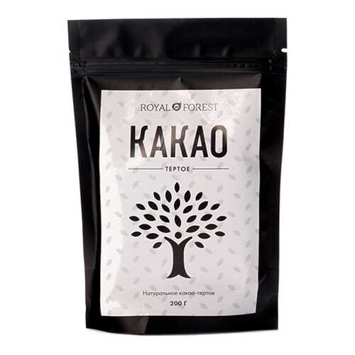 Какао Royal Forest тертое натуральное 200 г в ЕКА