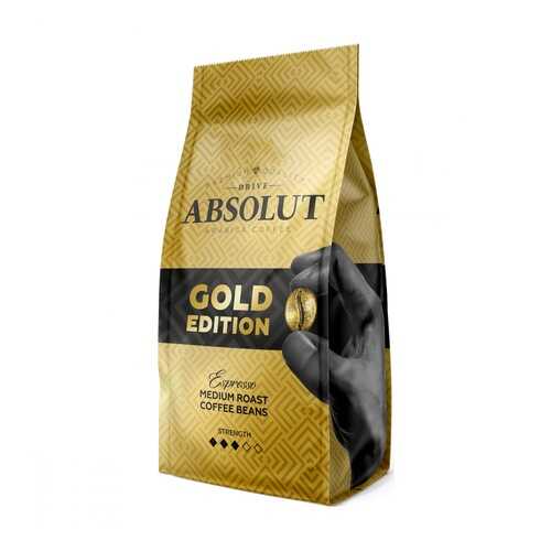 Кофе Absolut Drive gold edition в зернах 1000 г в ЕКА