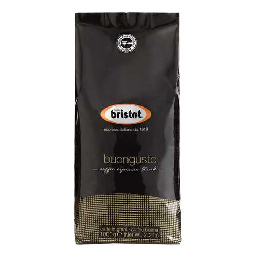 Кофе Bristot Buongusto в зернах 1000 г в ЕКА