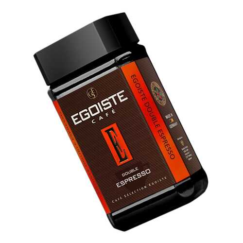 Кофе Egoiste Double Espresso растворимый стекло 100 г в ЕКА