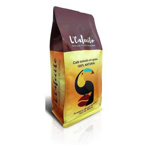 Кофе LCafecito Arabica brazil santoa sul de minas обжаренный 1000 г в ЕКА