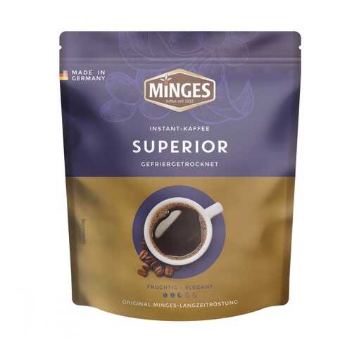 Кофе Minges Superior растворимый 200 г в ЕКА