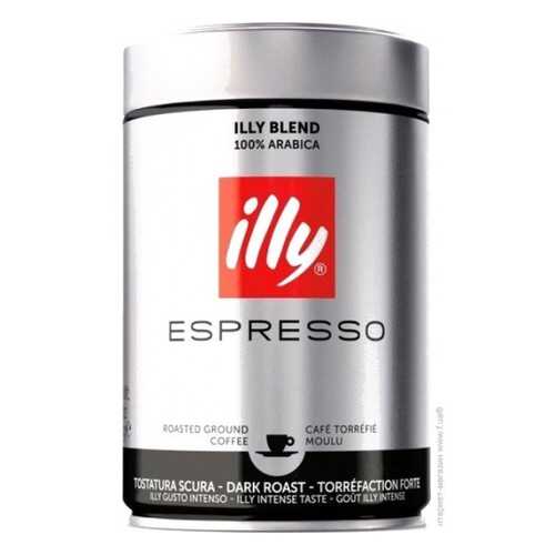 Кофе молотый ILLY темная обжарка 250 г в ЕКА
