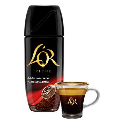 Кофе молотый LOR riche в растворимом 95 г в ЕКА