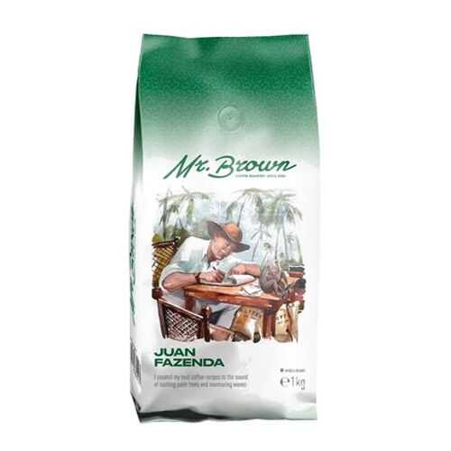 Кофе Mr.Brown Papa Juan Fazenda в зернах 1 кг в ЕКА