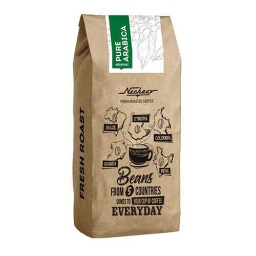 Кофе Nechaev Pure Arabica в зернах свежей обжарки 500 г в ЕКА