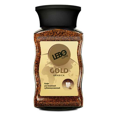 Кофе растворимый Lebo gold 100 г в ЕКА