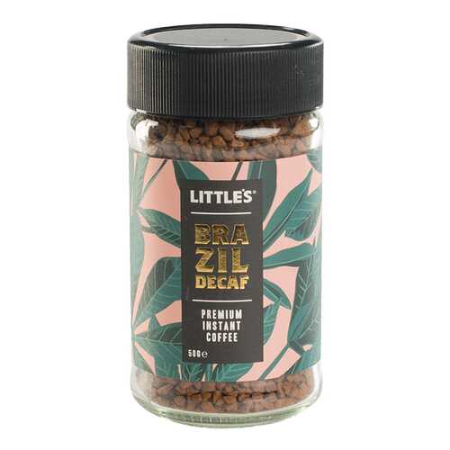 Кофе растворимый Little`s без кофеина 50 г в ЕКА