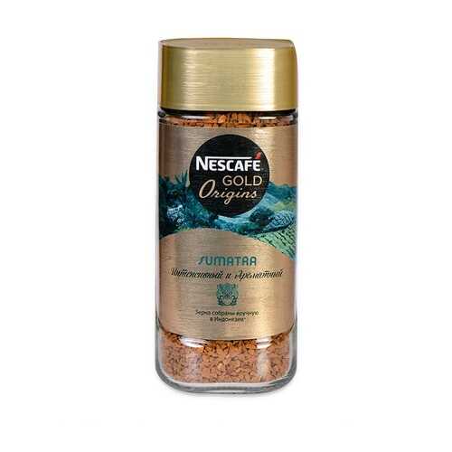 Кофе растворимый Nescafe Gold ORIGINS SUMATRA 85г Россия в ЕКА