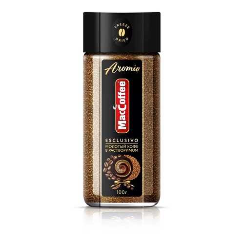 Кофе растворимый с добавлением молотого MacCoffee «Aromio» ст/б 100г*6 в ЕКА