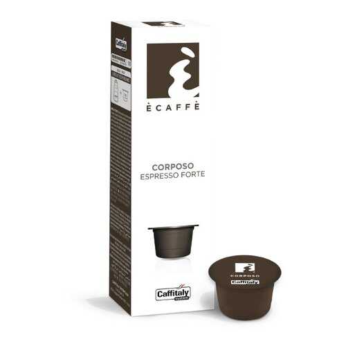 Кофе в капсулах Caffitaly Ecaffe Corposo 10 штук в ЕКА
