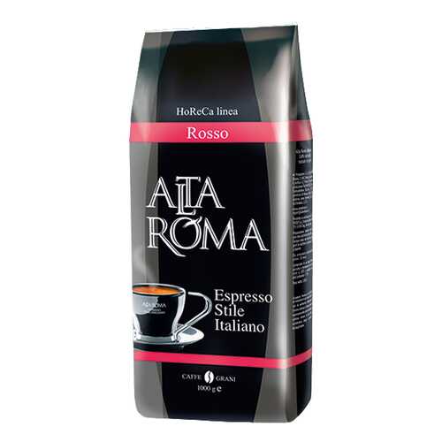 Кофе в зернах Alta Roma rosso 1000 г в ЕКА