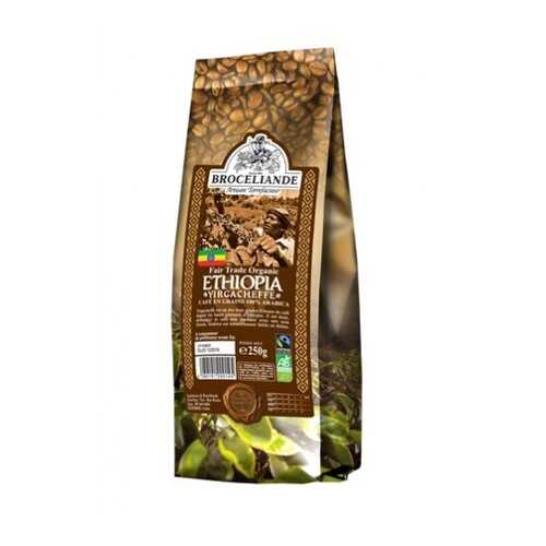 Кофе в зернах Broceliande Ethiopia yirgacheffe броселианд Эфиопия иргачиф 250 г в ЕКА