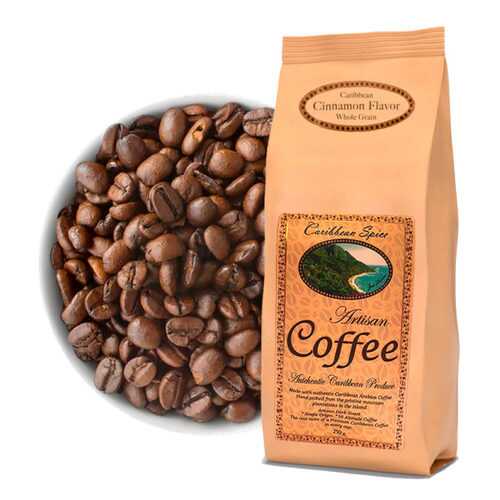 Кофе в зернах Caribbean Spice Artisan Kosher Coffee Cinnamon Grain корица 250 г в ЕКА
