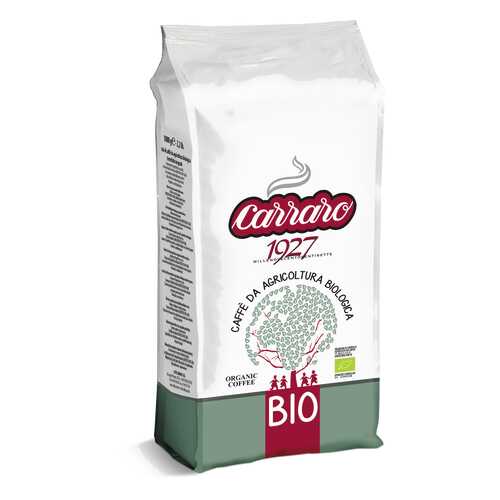 Кофе в зернах Carraro bio 1 к в ЕКА