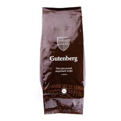 Кофе в зернах Gutenberg Эфиопия Каффа 1000 г в ЕКА