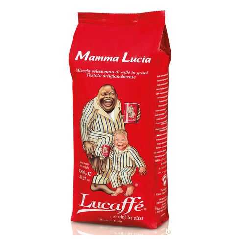 Кофе в зернах Lucaffe Mamma Lucia 1 кг в ЕКА