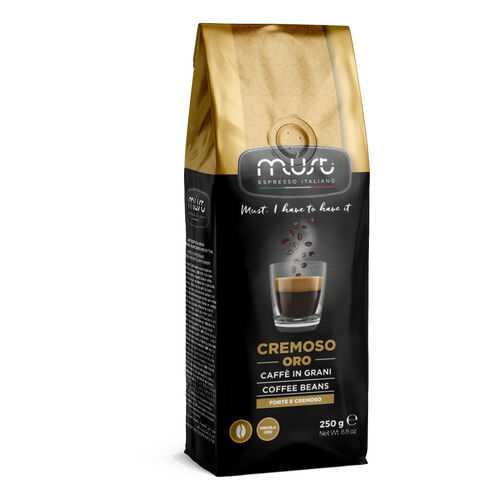 Кофе в зернах Must cremoso oro 250 г в ЕКА
