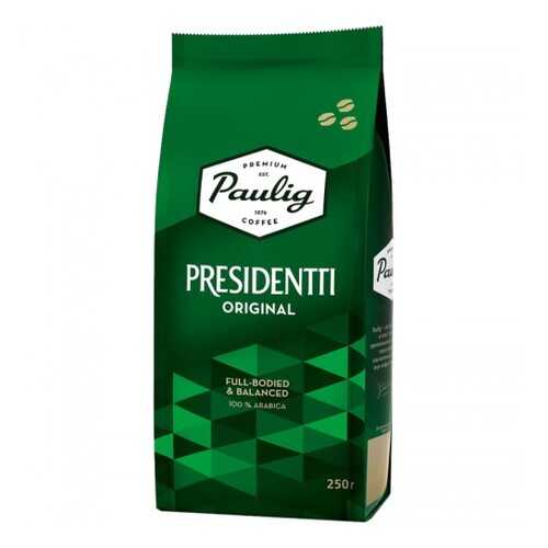 Кофе в зернах Paulig presidentti original 250 г в ЕКА