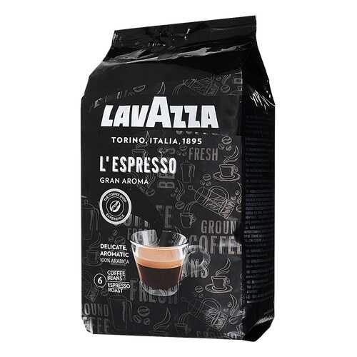 Кофе зерновой Lavazza gran aroma bar 1 кг в ЕКА
