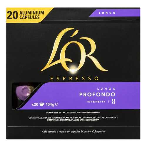 LOR Espresso Lungo Profondo 20шт в ЕКА