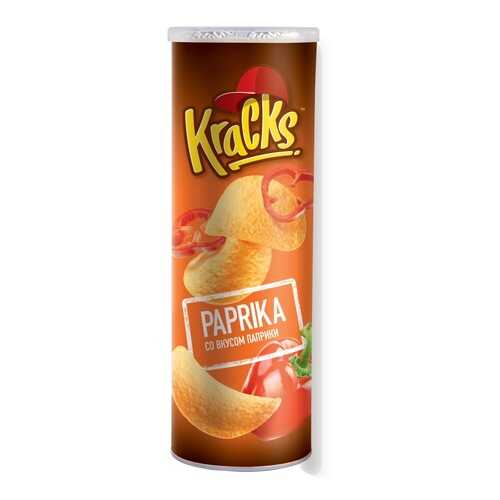 Чипсы картофельные т.з. Кракс (Kracks) со вкусом паприки 160г*14 в ЕКА