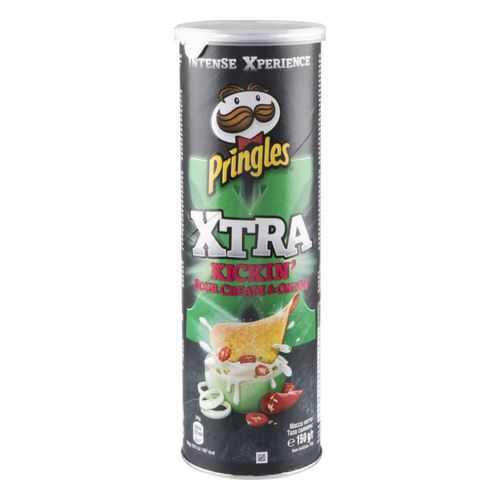 Картофельные чипсы Pringles хtra со вкусом сметаны и лука 150 г в ЕКА