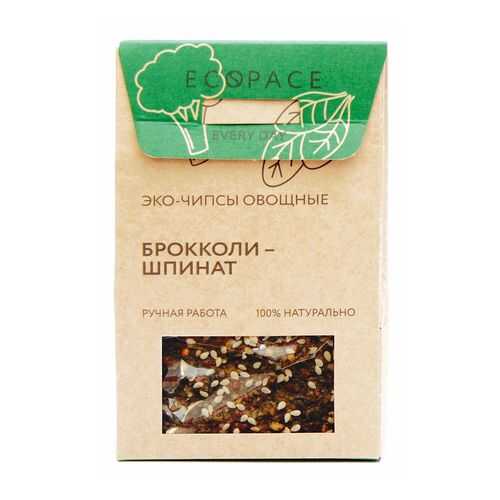 Эко-чипсы овощные Every day брокколи-шпинат 40 г в ЕКА