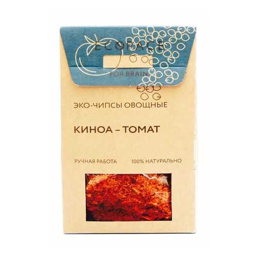 Эко-чипсы овощные For Brain киноа-томат 40 г в ЕКА