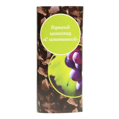 Шоколад Vegan-food горький с изюминкой 50 г в ЕКА