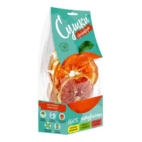Чипсы фруктовые Биопродукты сушки грейпфрут в ЕКА