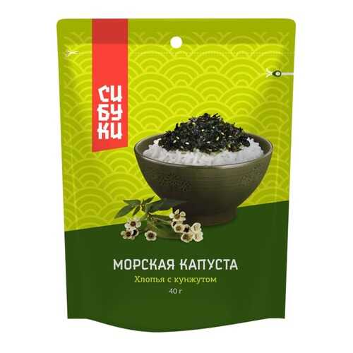 Хлопья морской капусты Сибуки с кунжутом 40 г в ЕКА