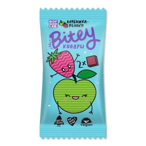 Квадры Bitey яблоко-клубника 30 г в ЕКА
