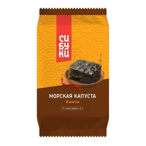 Морская капуста сушеная Сибуки кимчи 5 г в ЕКА