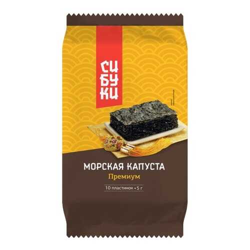 Морская капуста сушеная Сибуки премиум 5 г в ЕКА