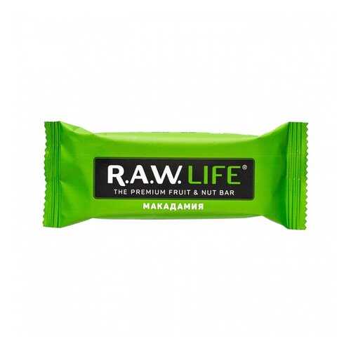 Орехово-фруктовый батончик R.A.W. LIFE макадамия 47 г в ЕКА
