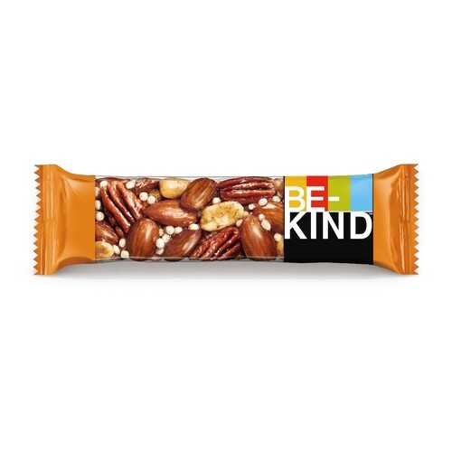 Ореховый батончик BE-KIND с медом кленовым сиропом и морской солью 40 г в ЕКА